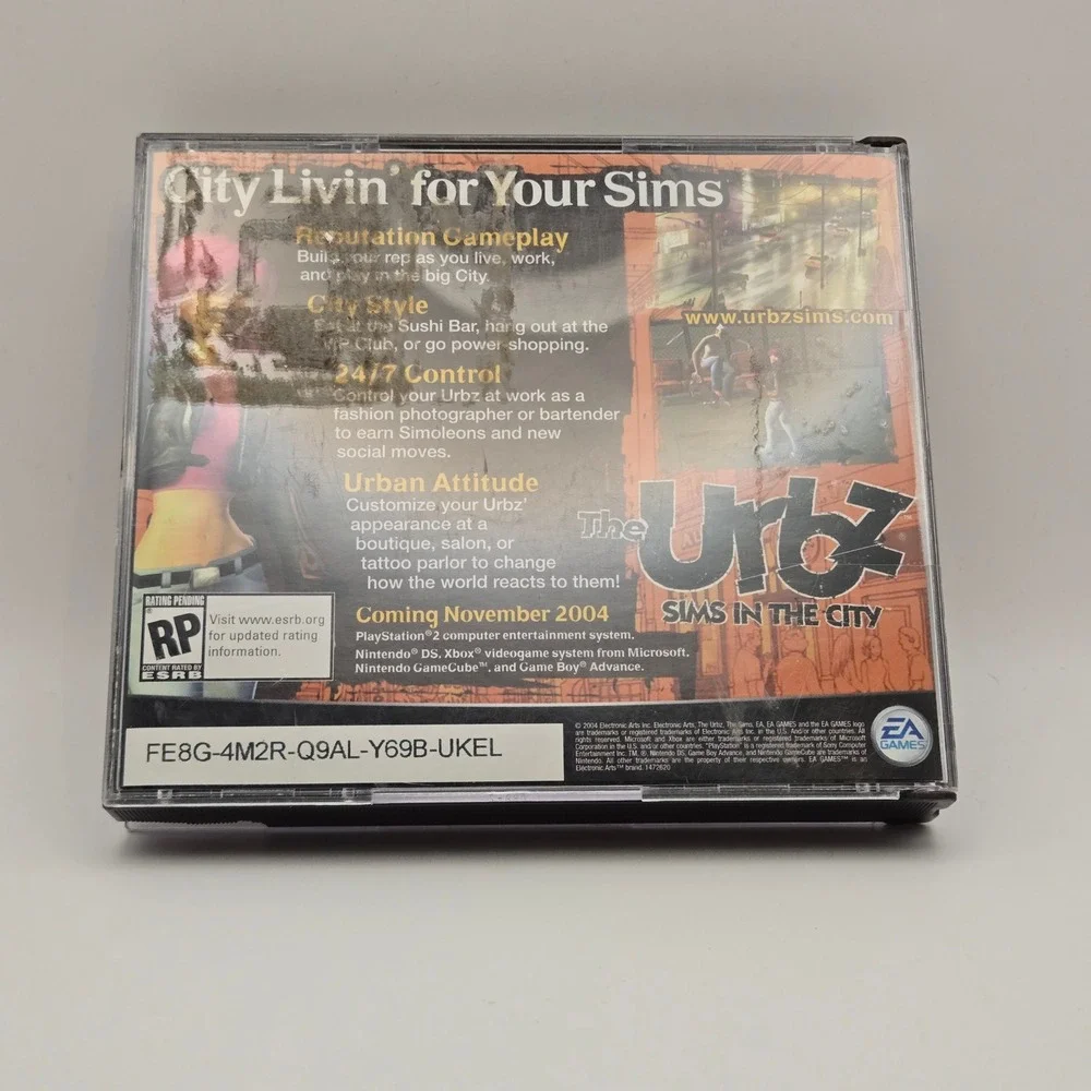 EA Games The Sims 2 PC Game Lot Base + 3 Expansion‎ Packs Apartment Life Seasons